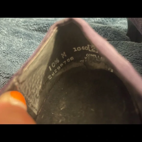 Munro Purple Booties - Picture 3 of 4